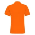 thumbnail image 2 of Asquith & Fox - Polo liso de manga corta Hombre/Caballero (Naranja Neon), 2 of 3