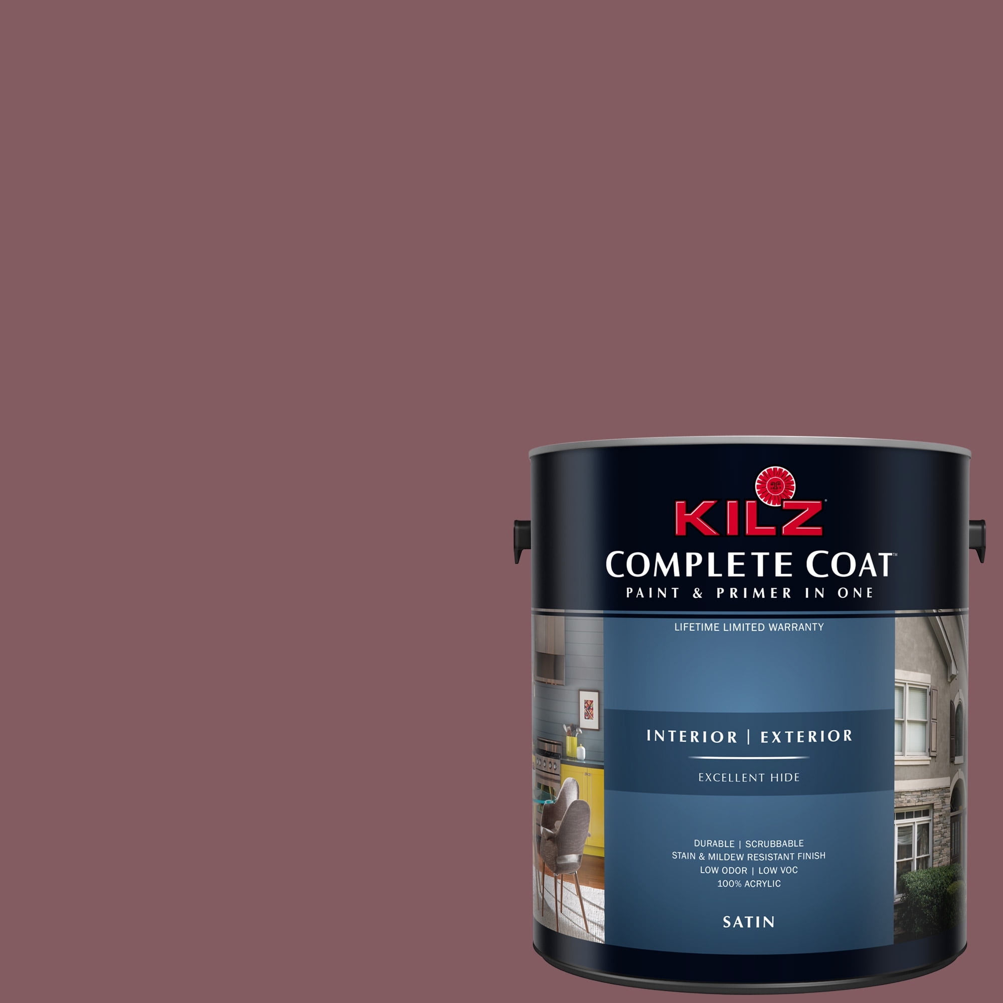 Australian Shiraz, KILZ Complete Coat Interior/Exterior