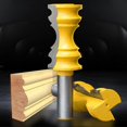 thumbnail image 3 of 1/2in Shank Woodworking Milling Cutter Door Frame Router Bit Cutting Bit, 3 of 3
