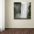 thumbnail image 4 of Trademark Fine Art 'Alone at Skogafoss' Canvas Art by Philippe Sainte-Laudy, 4 of 4