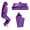 Purple, variant on Sleep Pod, 360° Wrap Wearable Blanket, Breathable Stretch Fabric Sleep Sack, Hug Pressure Therapy Compression Sack, Kids Teens & Adults