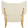 thumbnail image 5 of Safavieh Jakoda Modern Wood and Fabric Dining Side Chairs, Off White/Natural, 5 of 6