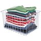 thumbnail image 3 of Cesta organizadora de almacenamiento de alambre para congelador, cestas de almacenamiento para refrigerador, organizador de contenedores con asas integradas para armarios, despensa, Cl. Afortunado Sencillez, 3 of 4