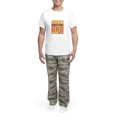 thumbnail image 5 of CafePress - Worlds Grooviest Dad Men's Light Pajamas - Men's Light Loose Fit Cotton Pajama Set, 5 of 7