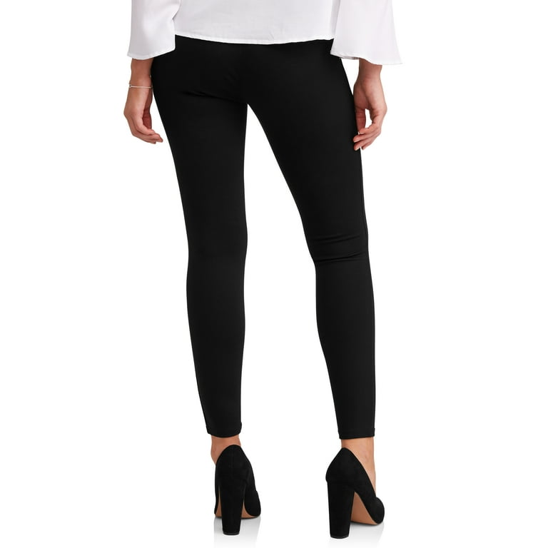 Time and tru women's skinny zip back ponte pant 2025