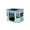 A001- Cyan, variant on Portable Foldable Pet Playpen 36 Inch Exercise Kennel for Small Dogs Cats Puppy Kitten Indoor Outdoor Travel Enclosure with Mesh Windows and Zipper Door Light Blue Pattern