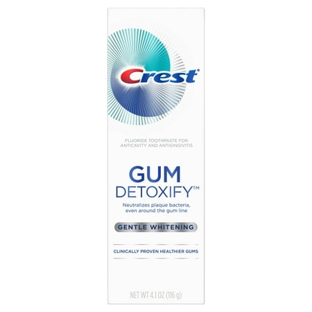 Crest Gum Detoxify Gentle Whitening Toothpaste, 4.1