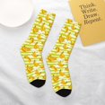 thumbnail image 4 of Uemuo Bananas On A Striped Printed Kids Boys Socks Seamless Crew Socks Crazy Funny Athletic Sport Socks for Children, 4 of 5