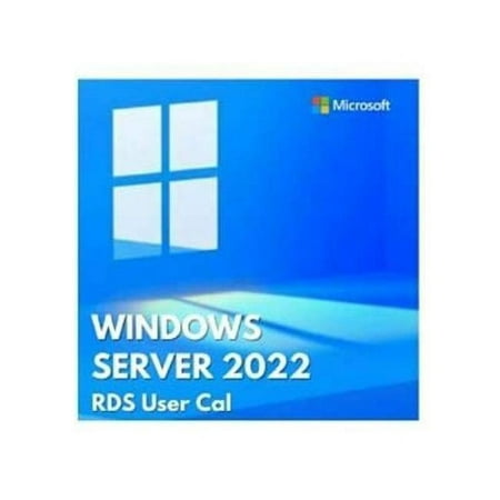 Lenovo 7S050080WW Windows Server 2022 - License - 10 User CAL, Black