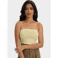 thumbnail image 3 of Women's Basic Casual Strapless Backless Bandeau Tube Top, 3 of 6
