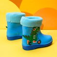 thumbnail image 7 of Otqutp Toddler Casual&nbsp;Shoes&nbsp;Children Fashion Rain Shoes 2 to 8Years Baby Boys Girls Cartoon Dinosaur Water Proof Rain Boots Shoes, 7 of 7