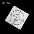 thumbnail image 3 of Uxcell 30pcs Survey Reflector Sheet 80x80mm Self-Adhesive Survey Target Mark Silver, 3 of 6