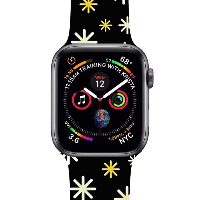 iwatch 38mm 42mm Snowman Christmas Band 