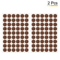 thumbnail image 3 of Uxcell 2 Sheets Screw Hole Stickers 21mm 54 in 1 Self-Adhesive Stickers, Dark red, 3 of 6