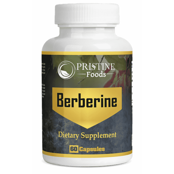 Pristine Supplements Berberine Extract Supplement, 60 Count