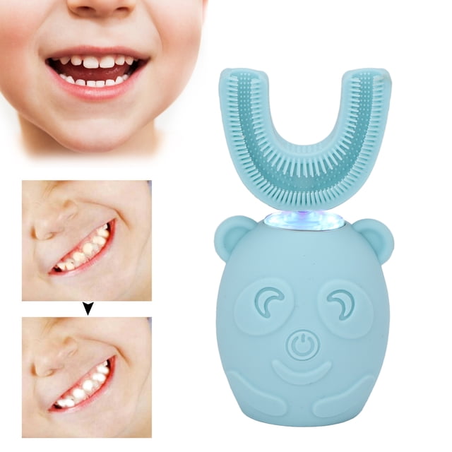 Cepillo De Dientes Para Niños En Forma De U, Cepillado De Boca Entera Cepillo De Dientes Para Bebés De Boca Entera Reduce La Enfermedad Periodontal Para El Cuidado De Los
