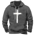 thumbnail image 2 of Baqcunre Fashion Casual Men'S I Can'T But I Know A Guy Casual Hoodie,M,Hoodies For Men,Mens Sweatshirt,Graphic Hoodie,Men'S Fashion Hoodies & Sweatshirts,Mens Fashion,Grey, 2 of 3