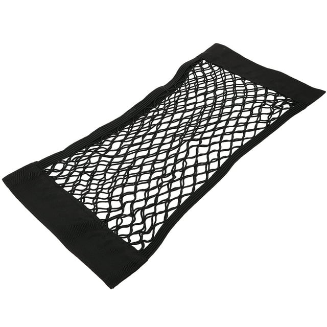 Miangastore 2 Pcs Sacs en Filet de Rangement pour Voiture Poches en Maille Adhésive Filet de Rangement pour Voiture Organiser