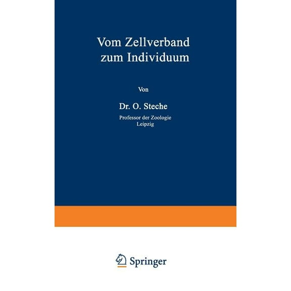 Verständliche Wissenschaft Vom Ƶellverband Zum Individuum, Book 10, (Paperback)