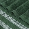 thumbnail image 5 of BNM Zero Twist Ribbed Cotton Bath Sheet Set of 2, Forest Green, 5 of 11