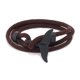 thumbnail image 1 of Pulsera de cuerda tejida con forma de ancla de la serie Ocean de Milan Line para parejas, para hombres y mujeres, 1 of 6