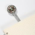thumbnail image 3 of Pakistan Bookmarks - Vintage Silver Lace-Edged Bookmark, an Ideal Gift for Readers and Book Lovers, 3 of 5