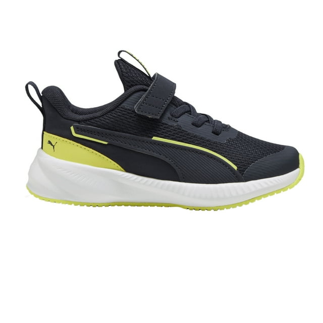 Tenis deportivo Puma Flyer 3 AC+PS Azul marino 401527 02 de niños 21 cm