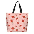 thumbnail image 1 of Easygdp Strawberry Bolsas Tote para Mujer, Bolsos de Hombro para Viaje, Bolsos de Mano de Gran Capacidad para Compras y Trabajo, 1 of 8