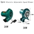thumbnail image 3 of Bgsha Souffleur Électrique Réglable 220V pour la Maison Petit Souffleur Centrifuge 20/30W, 3 of 4