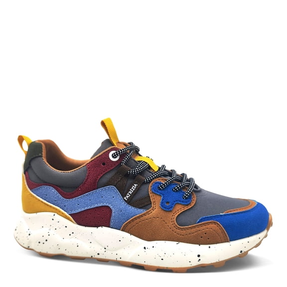 PATRIZIA FLYINGCOLORS Women’s Colorblock Fashion Sneaker – Chunky Sole Lace-Up with Cushioned Insole