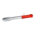 thumbnail image 1 of Pinzas Acero Inoxidable Antiderrapante 12 Pulgadas Mango Rojo Vencort, 1 of 3