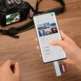 thumbnail image 2 of Double Port USB2.0 Type C Memory Card TF Card Reader for Computer Phone Tablets Plugs and Play Design USB C Card Reader, 2 of 8