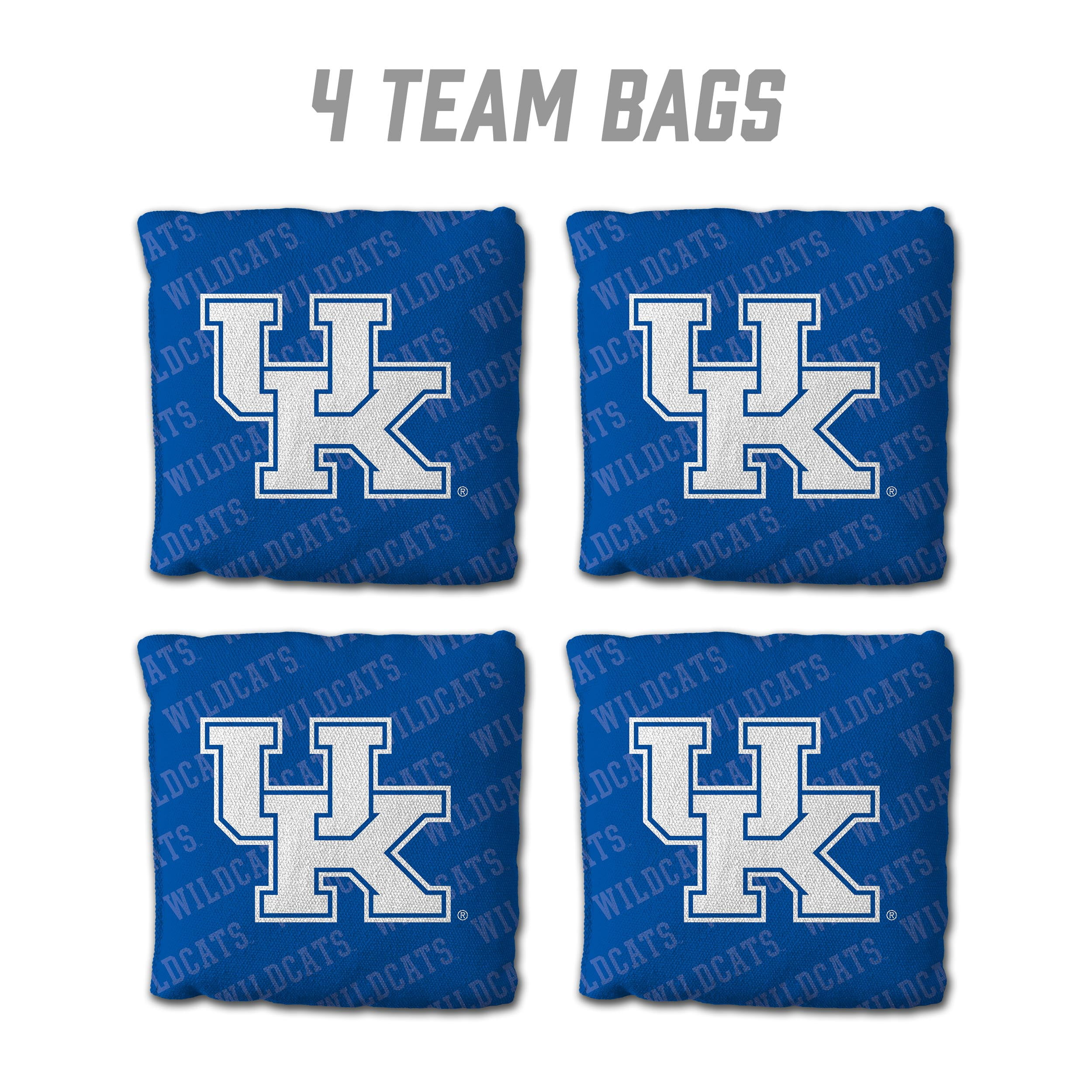 NCAA Kentucky Wildcats Cornhole Bags - 4PK - Blue