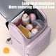 thumbnail image 5 of Mochila para Mamá de Gran Capacidad para Pañales | Bolso de Viaje con Múltiples Bolsillos Aislados | Tela Oxford Impermeable | Organizador para Suministros de Bebé y Esenciales para Mamá | 15x11x6, 5 of 6