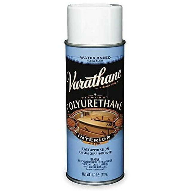 RustOleum Varathane 200081 Interior Crystal Clear Polyurethane Water