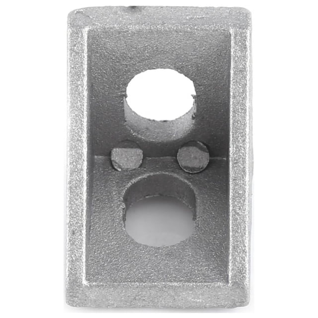 Support d'Angle en L 20x20mm Support d'Angle Solide en Alliage d'Aluminium pour Meubles