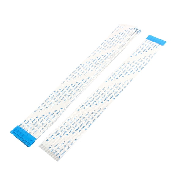 Uxcell AWM 20624 80C 60V VW-1 Flexible Flat Cable 0.04" Pitch 24 Pin 8" 10Pcs