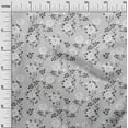 thumbnail image 3 of oneOone Silk Tabby Gray Fabric Floral Diy Clothing Quilting Fabric Print Fabric By Yard 42 Inch Wide, 3 of 4