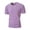 Light Purple, variant on Men's New Slim Fit Tight Short Sleeve Undershirt, Solid Color Round Neck, Casual Base Layer, Soft Breathable,Black,XL