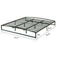 Low Profile King Bed Frame, 10 Inch Heavy Duty Metal King Size Platform