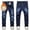 Z-515BGU, variant on YMNXA Big Kids Boys Denim Pants High Waist Straight Fit Distressed Comfortable Fashion Stretch Trousers Jeans With Pockets For Casual Daily Wear,Grey,9-10 Years
