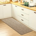 J&V TEXTILES Medallion Embossed Kitchen Mat Cushioned Anti Fatigue Floor Mat, Thick Non Slip