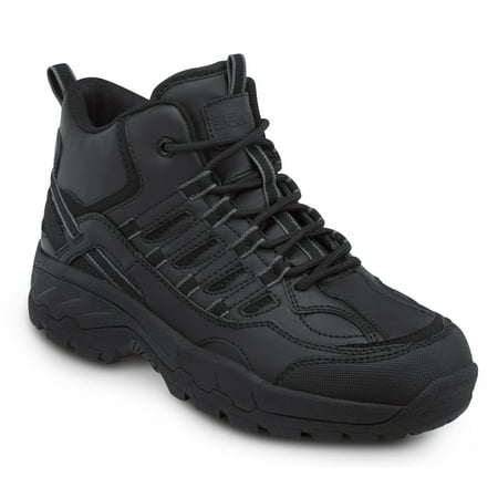 

SR Max Boone Women s Black Hiker Style Comp Toe EH Slip Resistant Work Shoe (7.5 M)