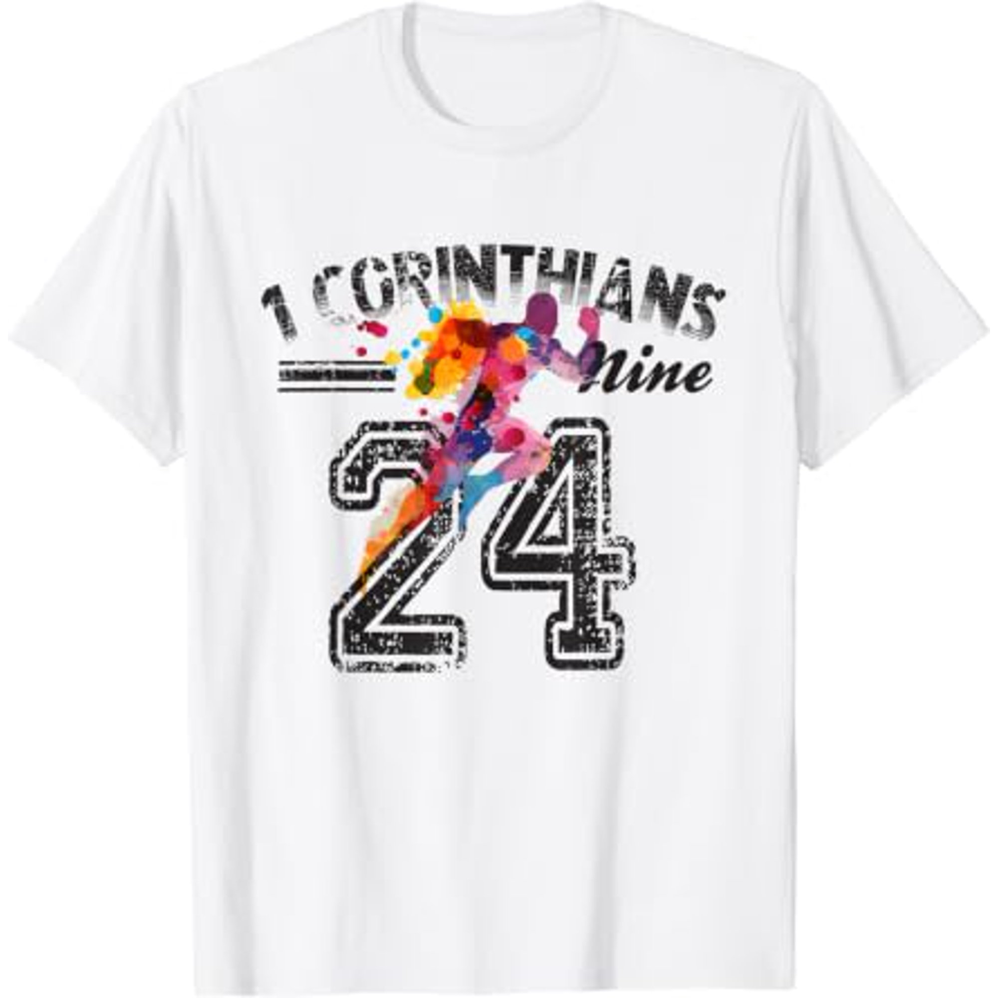 1St Corinthians 9:24 Christian Runner - Run Race Win T-Shirt
