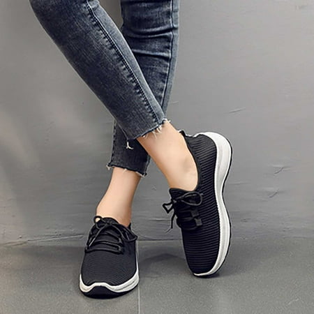 

Egmy Stretch Cloth Large Size Women S Summer Comfortable Casual Sports Flying Shoes