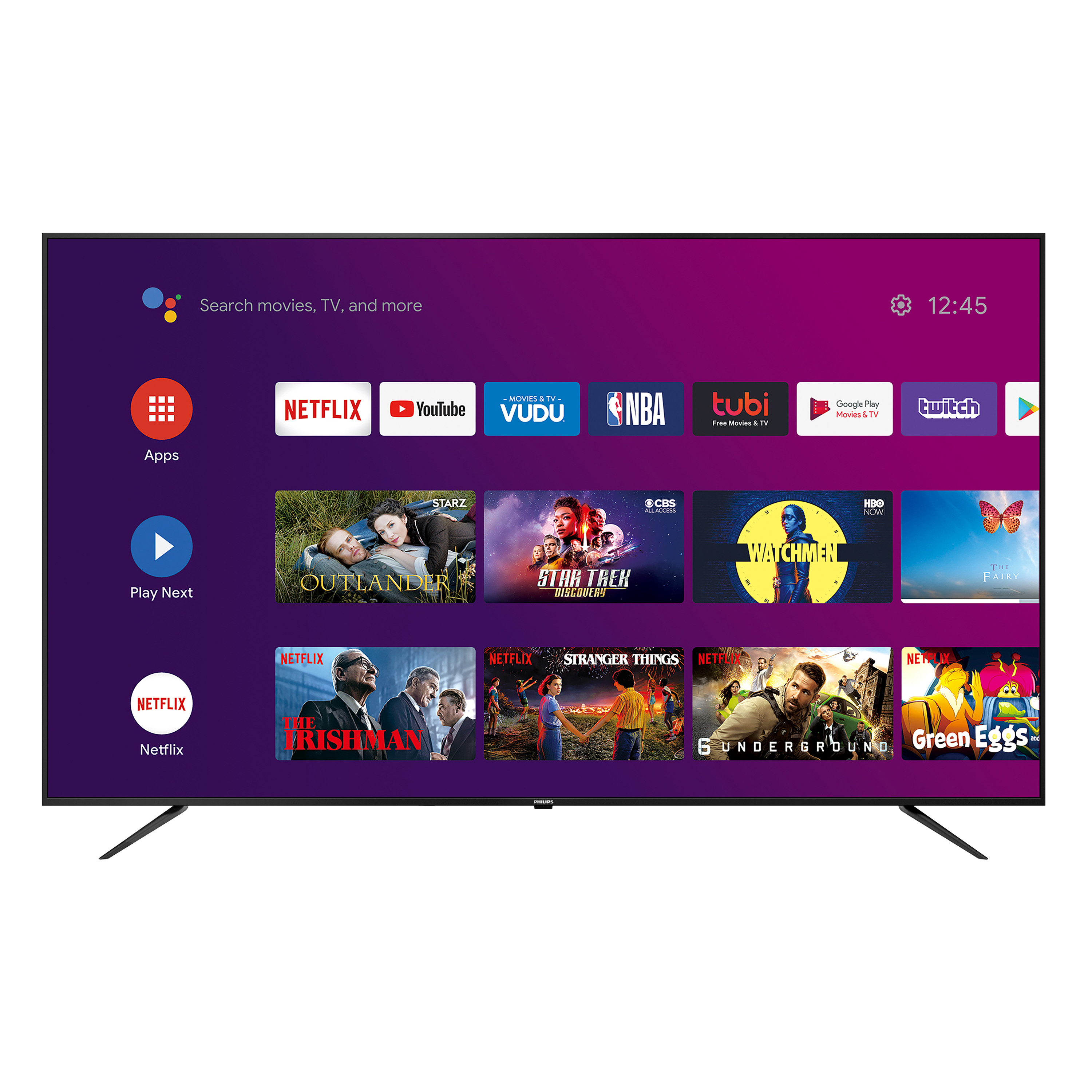 Philips (75PFL5604/F7) 75″ 4K Ultra HD Android Smart LED TV with Google Assistant