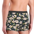 thumbnail image 3 of Uemuo Flowers Pattern Men's Boxer Briefs,Trunk Anti-Chafing,Comfortable, Durable, and Stylish Underwear-Large, 3 of 9