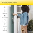 thumbnail image 2 of Yale Assure Lock 2 Matte Black Metal Wi-Fi Keypad Smart Lock, 2 of 7