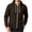 Brown, variant on Fnooota Mens Zip up Hoodies, Long Sleeve Drawstring Casual Lightweight Fall Jackets with Pockets Black Size S-3XL