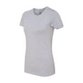 thumbnail image 2 of Next Level - Plain T Shirt for Women - Short Sleeve Women Tees - Womens Grey Shirt - Value Basic Daily Plain, 2 of 5